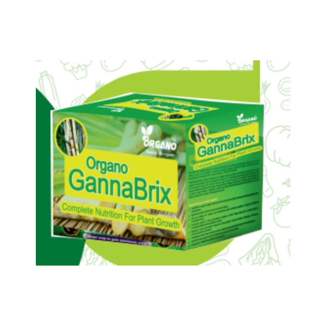 Organo GannaBrix - Complete Nutrition's for Plant Growth kit  - 5kg