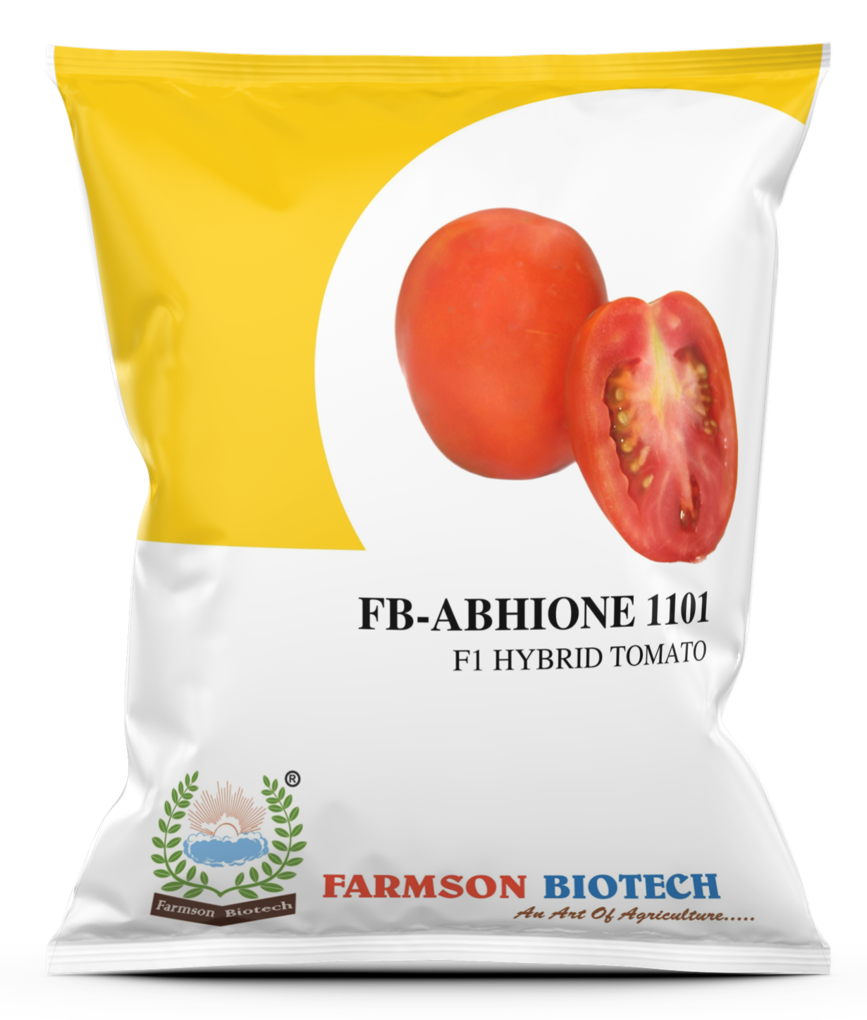FB-ABHIONE  1101 F1 HYBRID TOMATO SEEDS (OVAL AND RED)