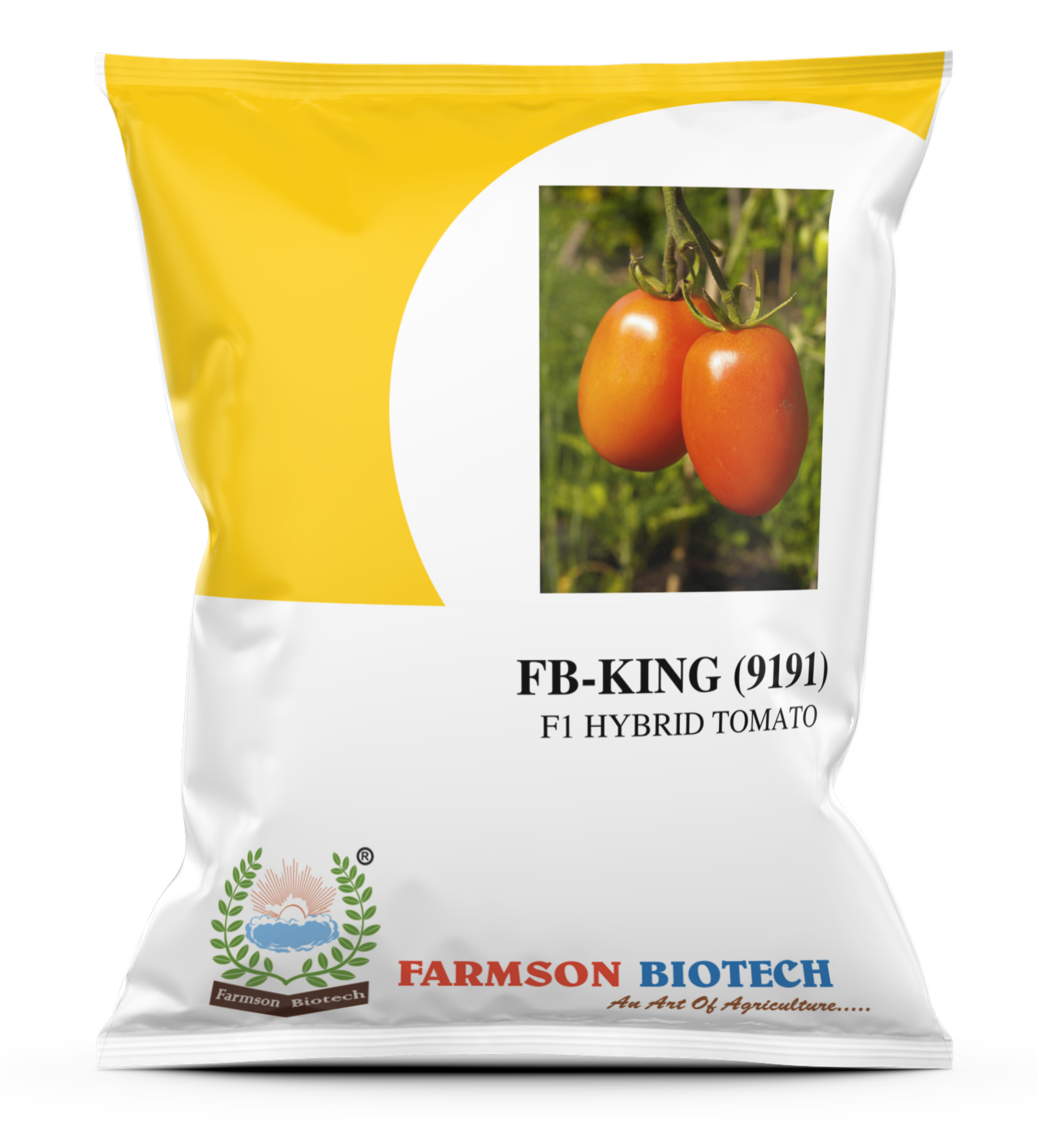 FB-KING (9191) F1 HYBRID TOMATO SEEDS (SQUARE OVAL AND RED)