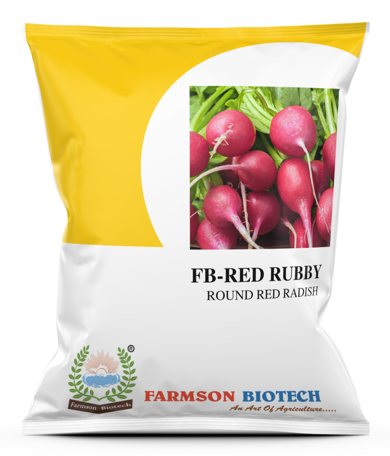 FB-RED RUBBY F1 Hybrid Red Radish Seeds