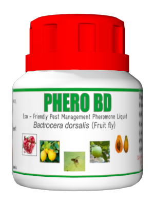 PHERO BD (Liquid bottle) Bacterocera dorsalis(Fruit Fly - Fruit Crops) Pack of 5