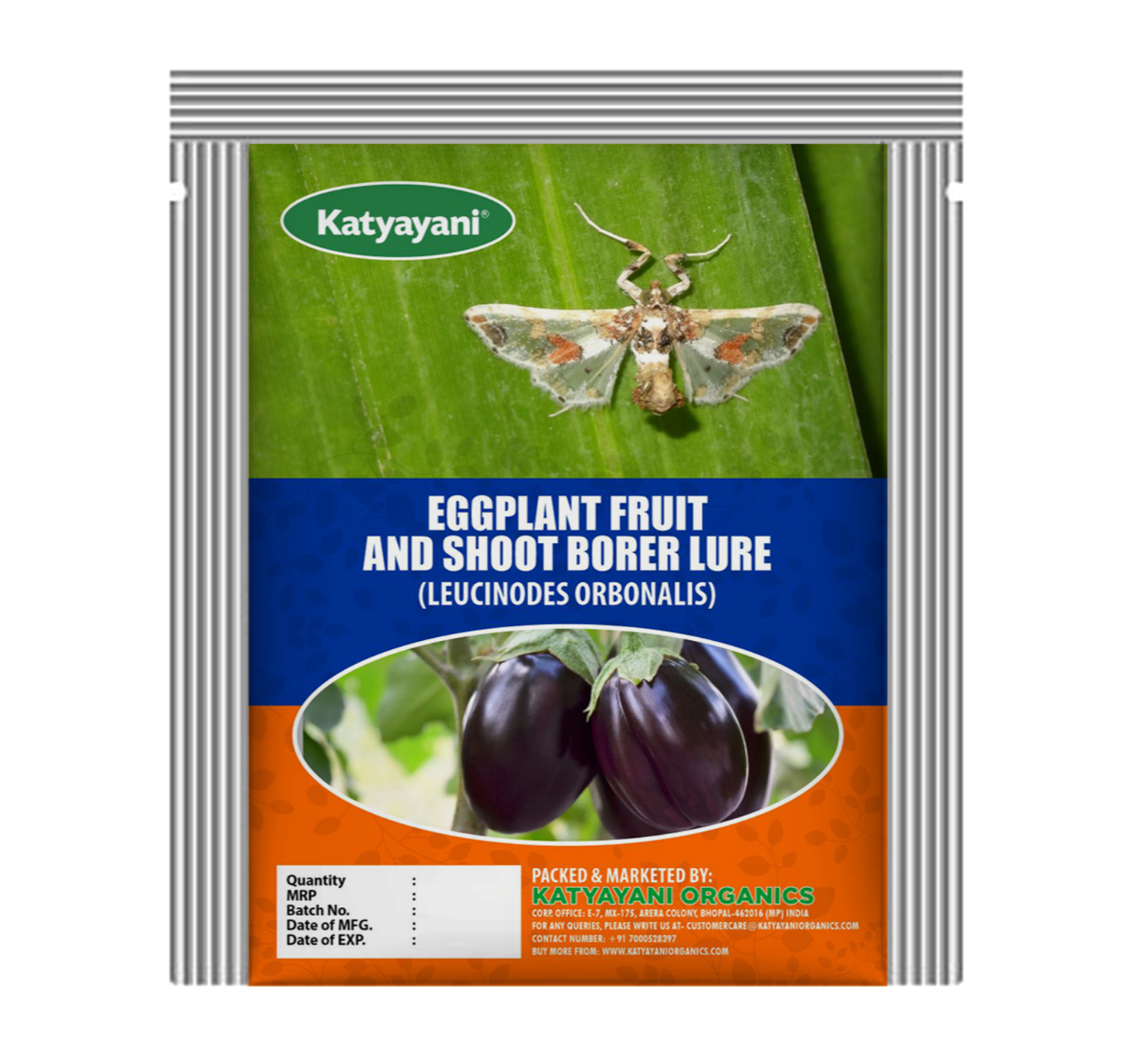 Eggplant Fruit & Shoot Borer Lure (LEUCINODES ORBONALIS)