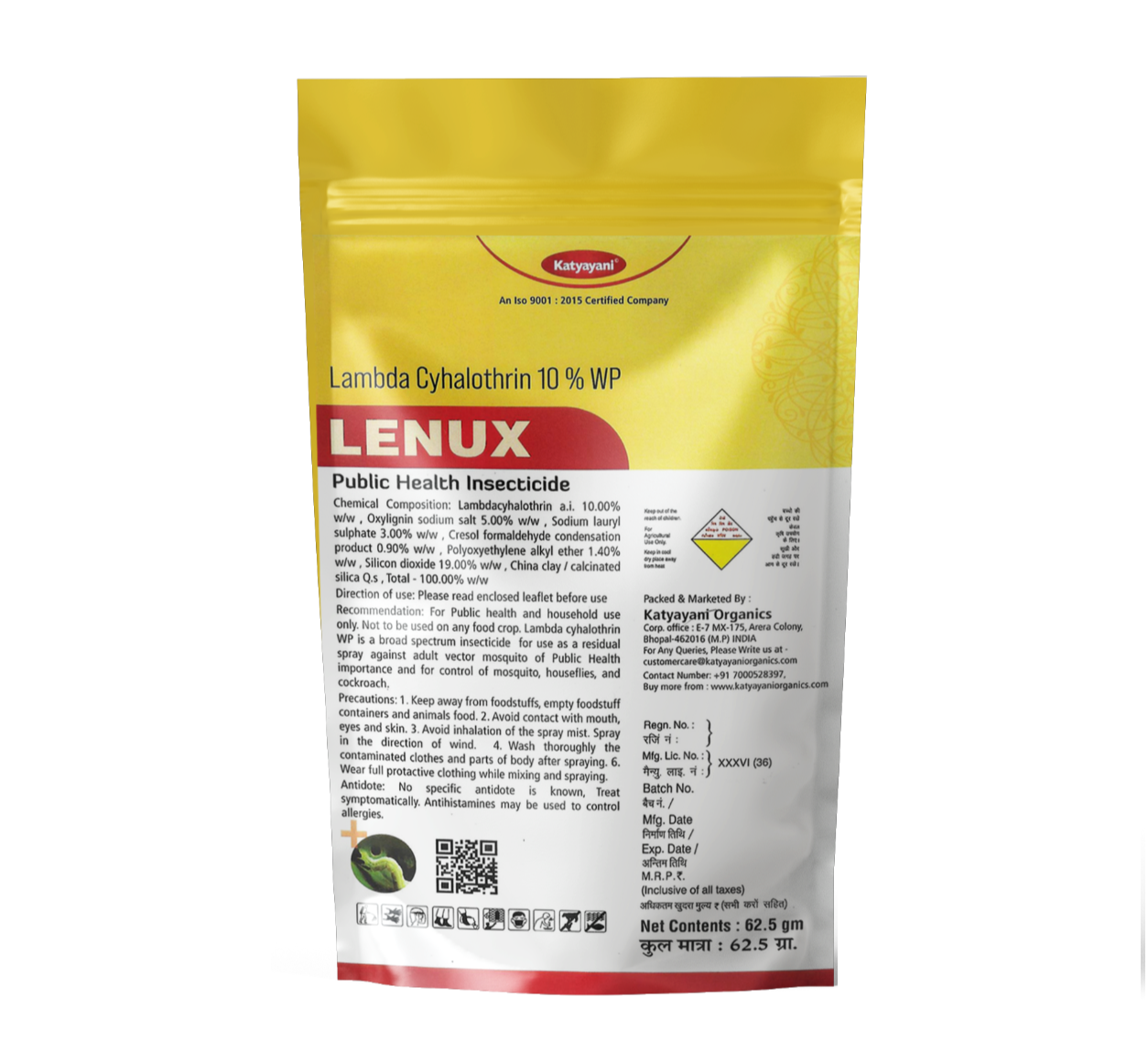 Lenux - Lambdacylhalothrin 10% WP