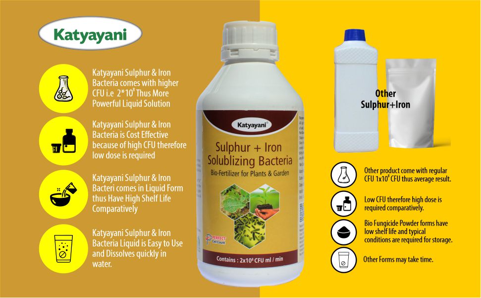 Katyayani Sulphur & Iron Bacteria Bio fertilizer