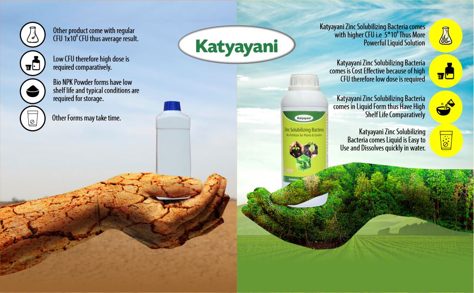 Katyayani Zinc Solubilizing Bacteria Bio fertilizer