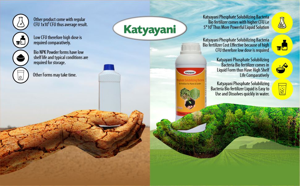  Katyayani Phosphate Solubilizing Bacteria Bio fertilizer