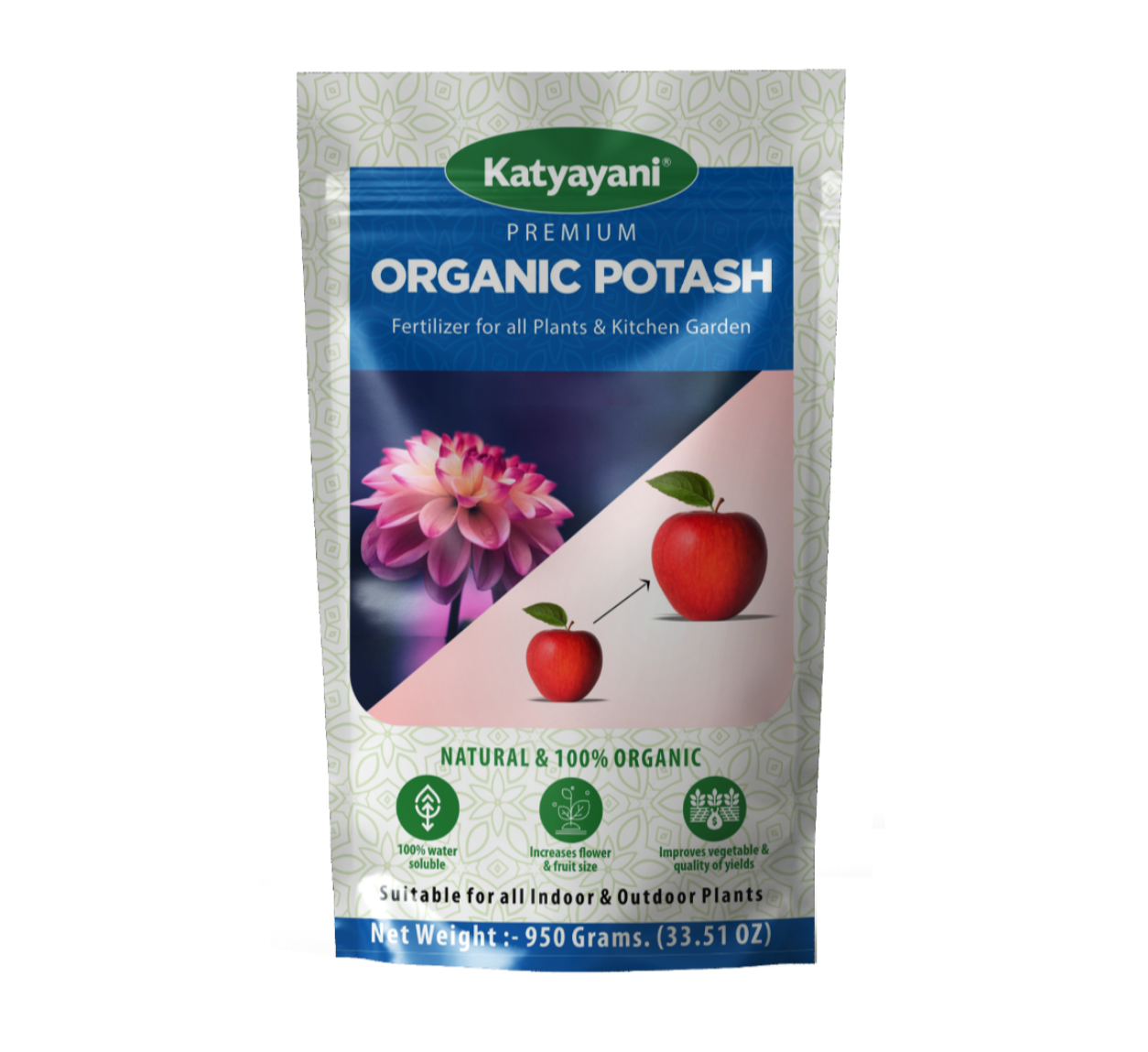Organic potash fertilizer