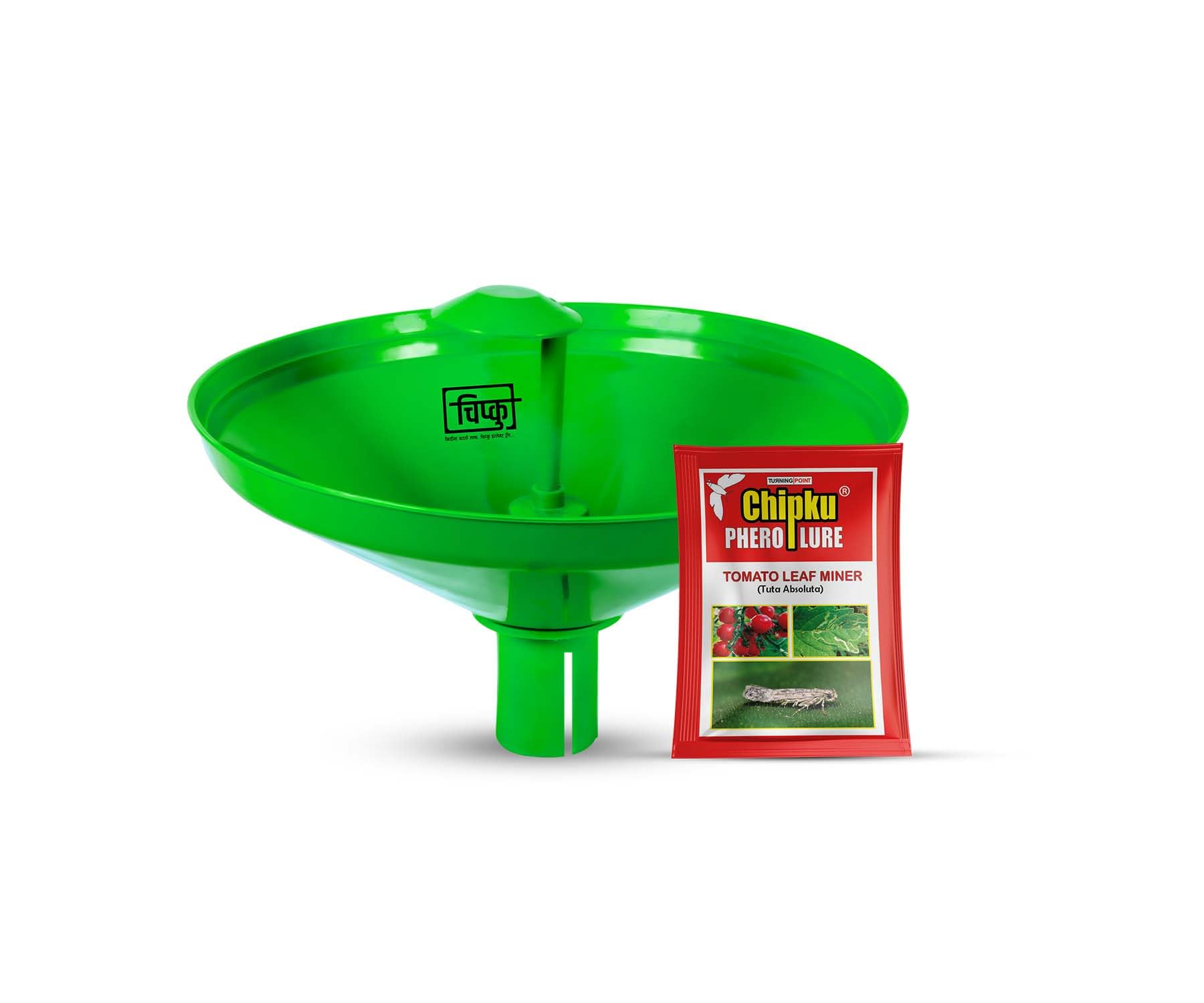 CHIPKU | PHEROMONE WATER TRAP WITH TUTA ABSOLUTA LURE | Useful For Tomato Leaf Minor (TLM) Control