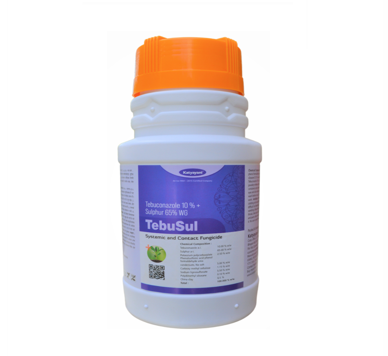 Tebuconazole 10 % + sulphur 65 % wg TEBUSUL