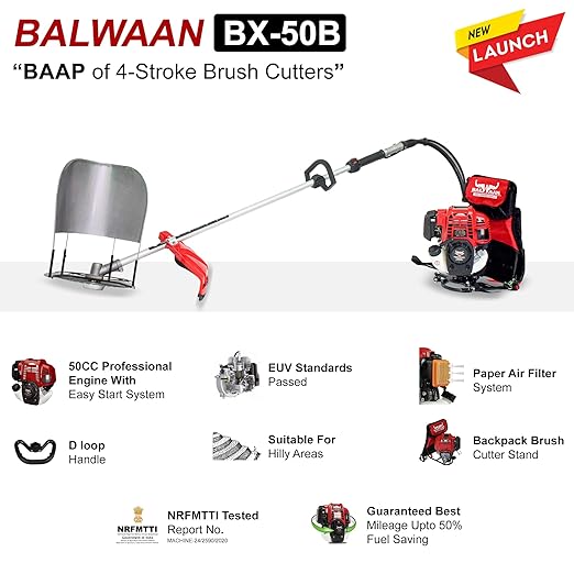 Balwaan Back Pack BX-50BE Brush Cutter-Eco