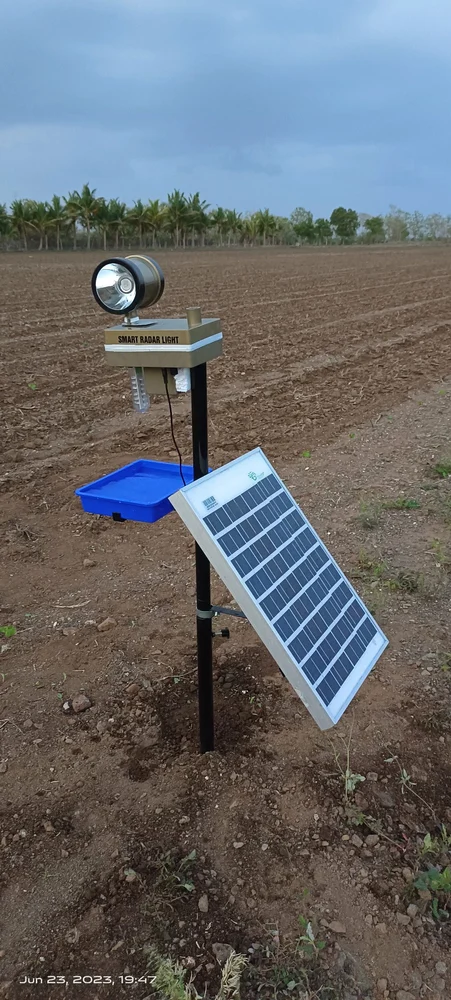 Growex Network - Smart Solar Radar Light