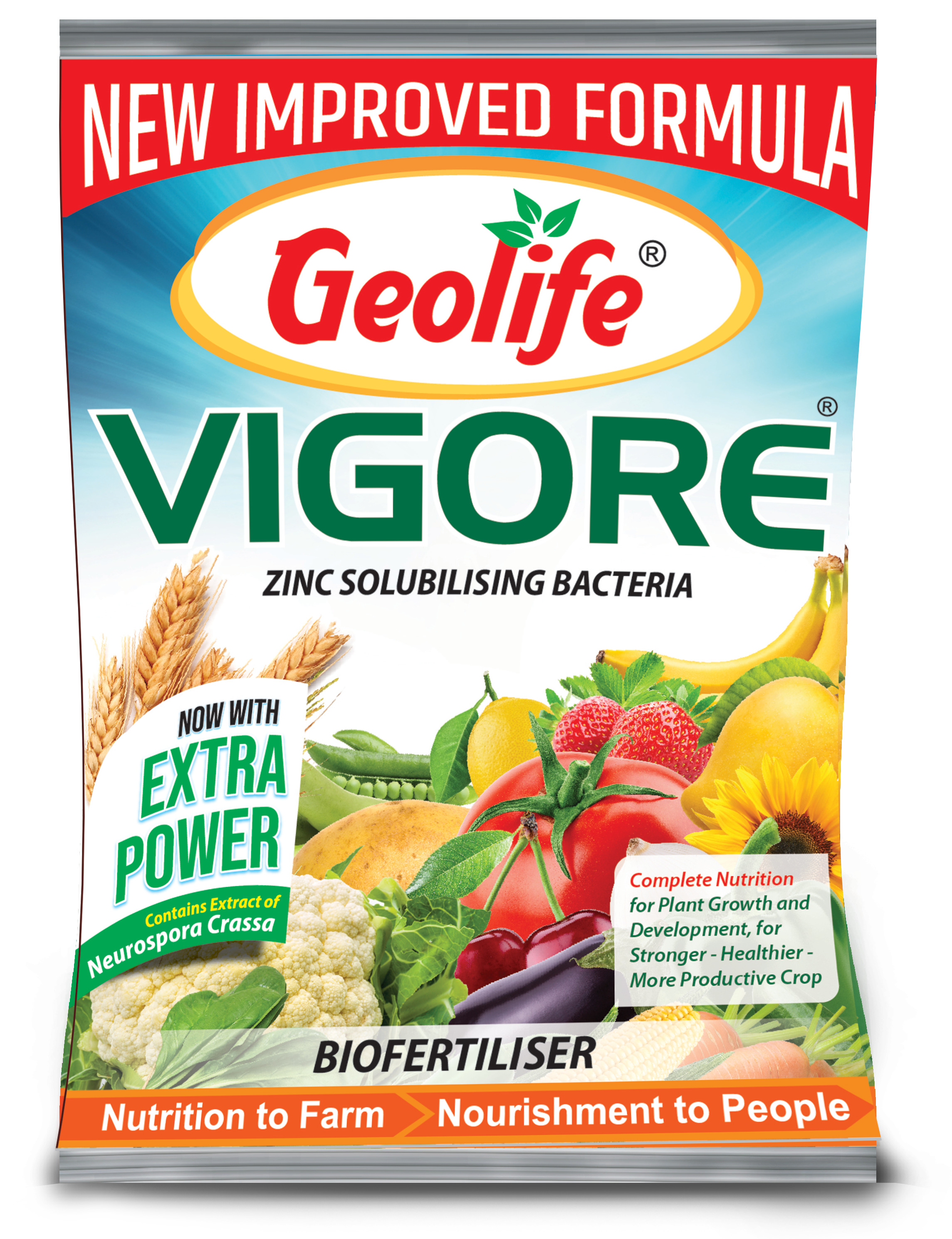 GEOLIFE VIGORE | Superior Organic Yield Enhancer | Increasing Crop Production | Complete Plant Development From Root to The Shoot  