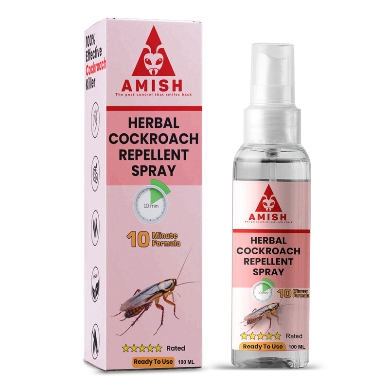 Amish Cockroach Spray Special Ready To Use Spray For Home, Office, Warehouse/repellent/indoor Cockroach spray Safe eco-friendly solution