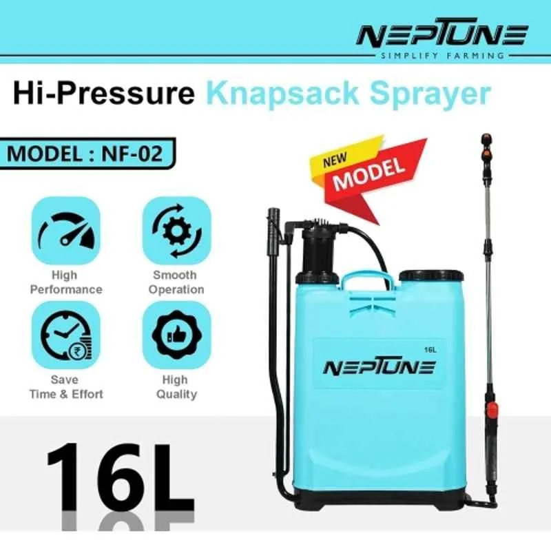 NEPTUNE | MANUAL SPRAYERS NF-O2 - Hand Sprayer | Garden Sprayer | Agriculture Sprayer | Pressure Sprayer | Portable Sprayer | Chemical Sprayer | Durable Body